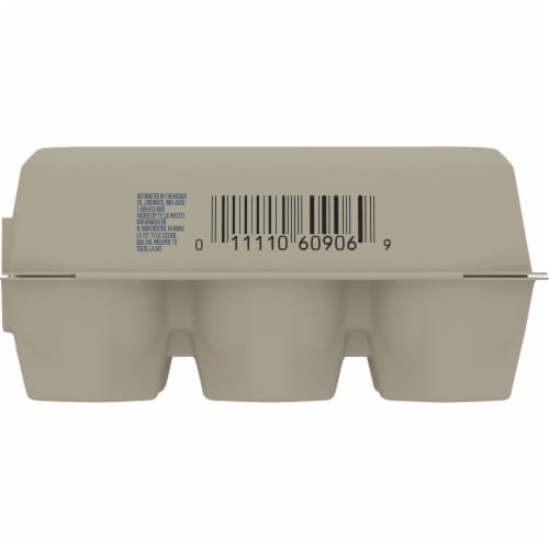 Kroger® Large White Eggs Perspective: back