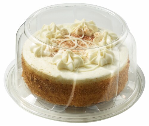 Bakery Fresh Pumpkin Spice Cake with Cream Cheese Icing Perspective: back