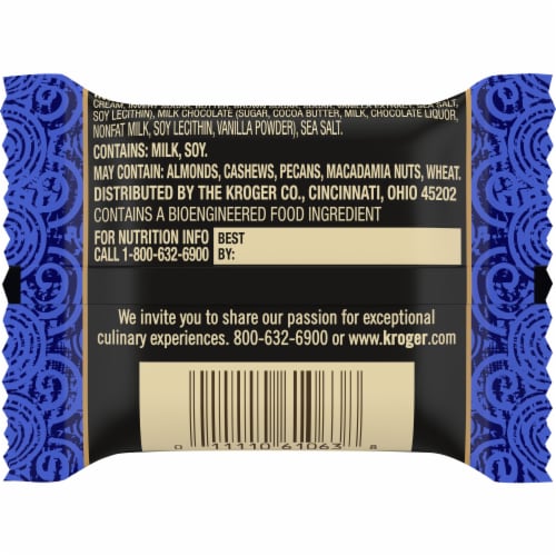 Private Selection® Milk Chocolate Sea Salt Caramels Perspective: back