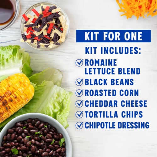 Kroger® Black Bean and Corn Taco Salad Bowl Kit Perspective: back