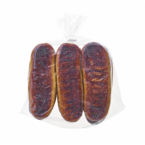 Private Selection® Pretzel Hot Dog Buns Perspective: back