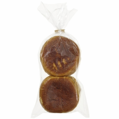 Private Selection® Pretzel Hamburger Buns Perspective: back