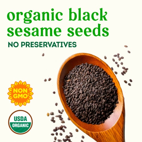 Simple Truth Organic® Whole Black Sesame Seed Shaker Perspective: back