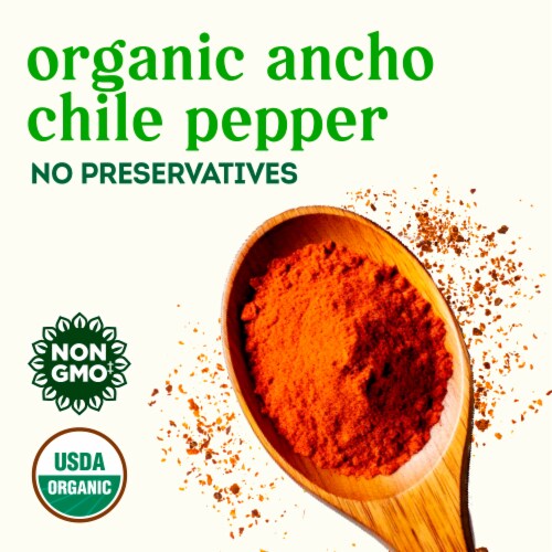 Simple Truth Organic® Ancho Chili Powder Shaker Perspective: back