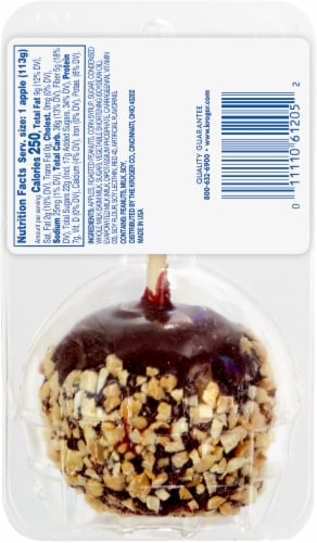 Kroger® Crispy & Delicious Candy Apple with Nuts Perspective: back