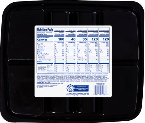 Kroger® Ham & Turkey & Cheese Tray Perspective: back