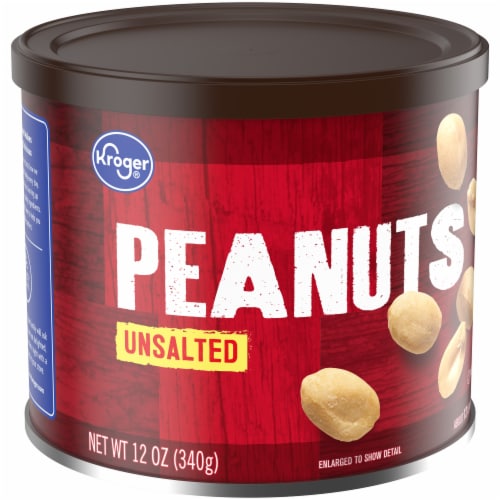 Kroger® Unsalted Peanuts Perspective: back