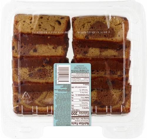 Bakery Fresh Goodness Vanilla Iced S'mores Loaf Cake Perspective: back