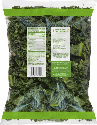 Simple Truth Organic® Chopped Kale Perspective: back