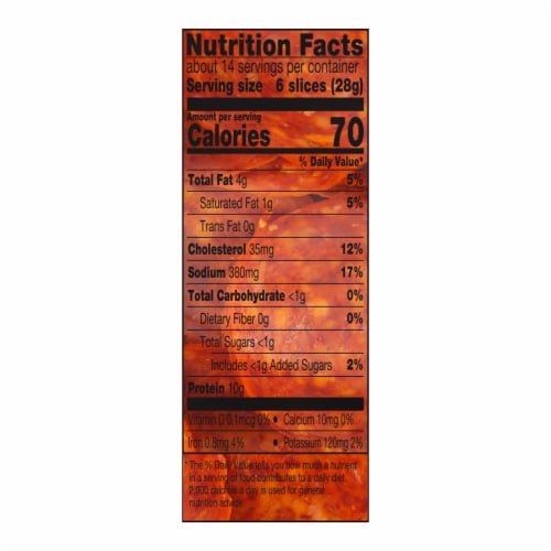 Private Selection® Turkey Pepperoni Cracker Cut Perspective: back