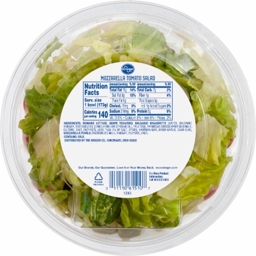 Kroger® Mozzarella Tomato Salad Kit for One Perspective: back