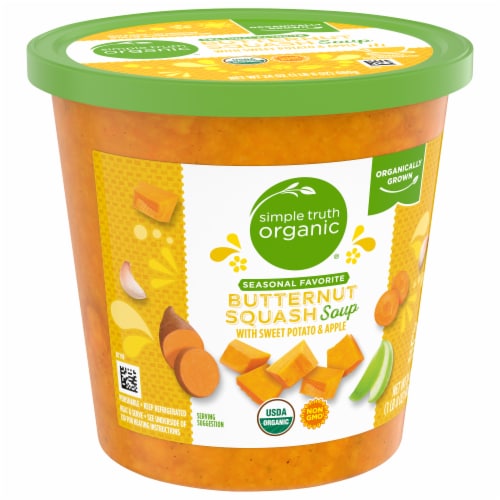 Simple Truth Organic® Butternut Squash Soup with Sweet Potato & Apple Perspective: back