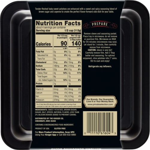 Private Selection™ Brown Sugar & Cayenne Sweet Potatos Perspective: back