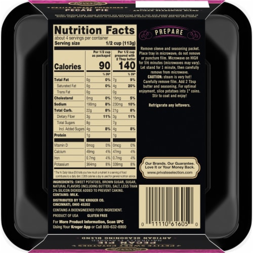 Private Selection™ Pecan Pie Flavored Sweet Potatoes Perspective: back