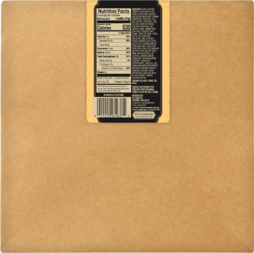 Private Selection® Banana Nut Chocolate Chip Muffins Perspective: back