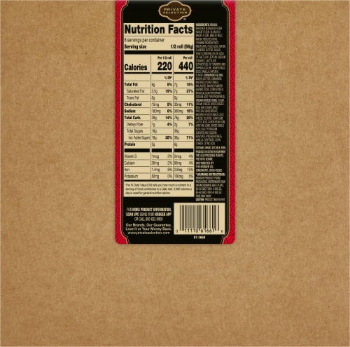 Private Selection® Cream Cheese Iced Cinnamon Rolls Perspective: back
