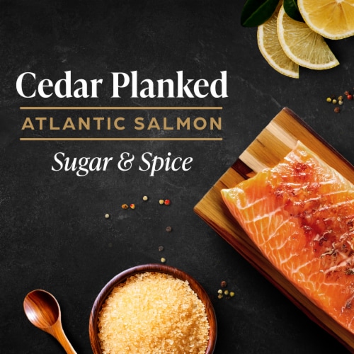 Private Selection® Farm Raised Atlantic Salmon Cedar Plank Sugar & Spice Perspective: back