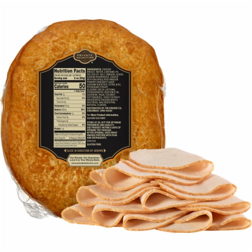 Private Selection® Pickle Brined Chicken Breast Fresh Sliced Deli Meat Perspective: back