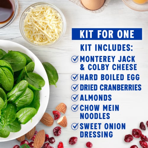 Kroger® Spinach Dijon Salad Bowl Kit Perspective: back