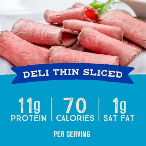 Kroger® Deli Thin Siced Traditional Roast Beef Perspective: back
