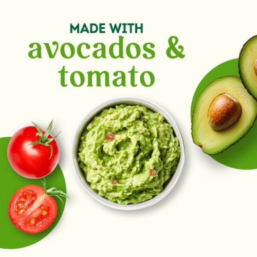 Simple Truth™ Single Serve Traditional Guacamole Perspective: back
