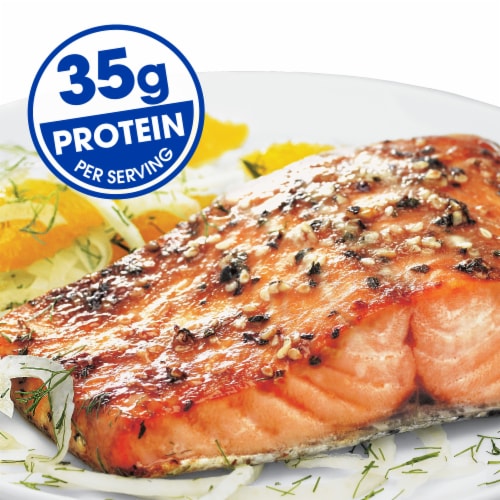 Kroger® Wild Caught Sockeye Salmon Portions Perspective: back