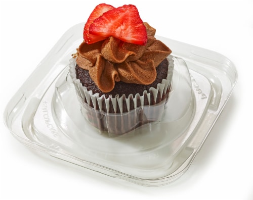 Private Selection® Buttercream Icing Chocolate Cupcake Perspective: back