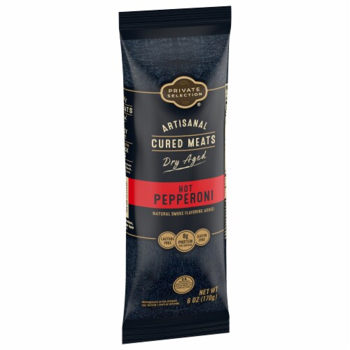 Private Selection® Hot Pepperoni Dry Aged Perspective: back