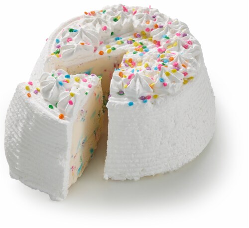 Bakery Fresh Goodness Birthday Cake and Sprinkles Ice Cream Cake Perspective: back