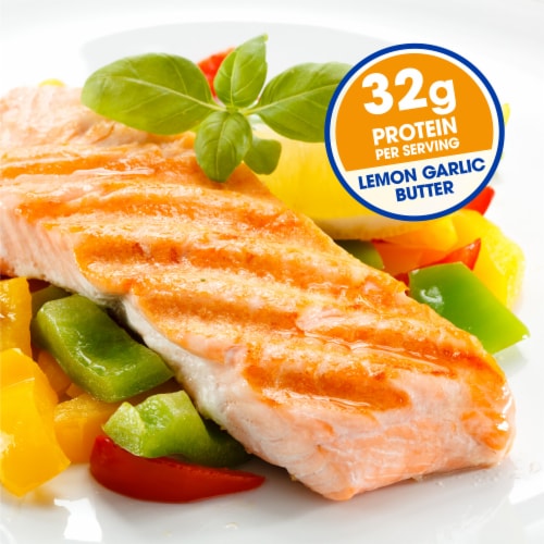Kroger® Lemon Garlic Butter Cedar Plank Atlantic Salmon Perspective: back