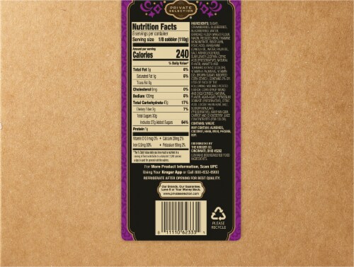 Private Selection® Triple Berry Crumble Perspective: back