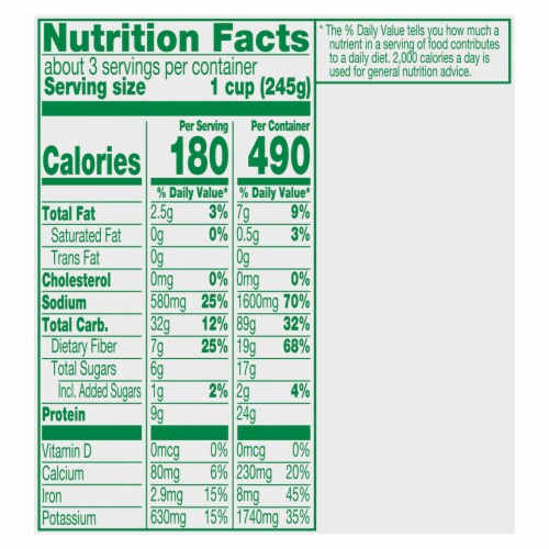 Simple Truth Organic® Vegetable Chili Soup Perspective: back