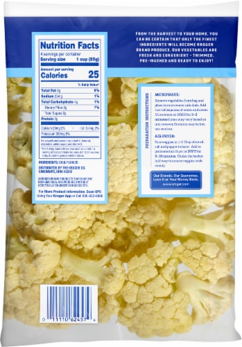 Kroger® Cauliflower Florets Perspective: back