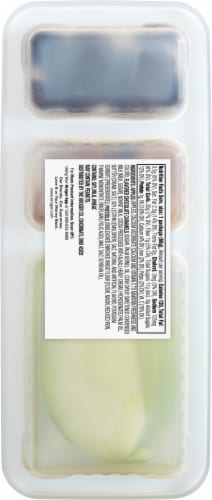 Kroger® Sliced Apples Chocolate Caramels & Pretzels Snack Tray Perspective: back