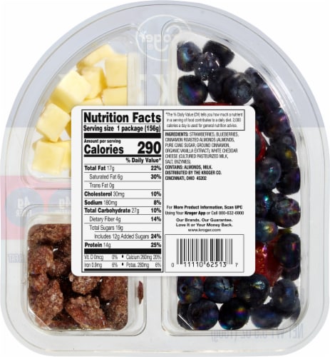 Kroger® Sweet & Crunchy Snack Tray Perspective: back