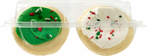 Bakery Fresh Vanilla Frosted Cookies Perspective: back