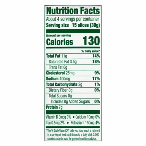Simple Truth® Smoked Uncured Pork Pepperoni Perspective: back