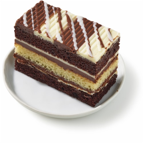 Private Selection® 3-Layer Tuxedo Mousse Cake Slice Perspective: back