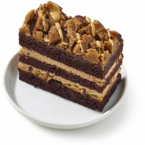Private Selection® Cookie Dough Cake Slice Perspective: back