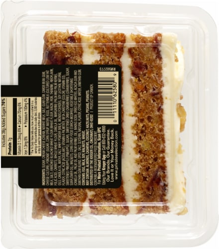 Private Selection® 3-Layer Carrot Cake Slice Perspective: back