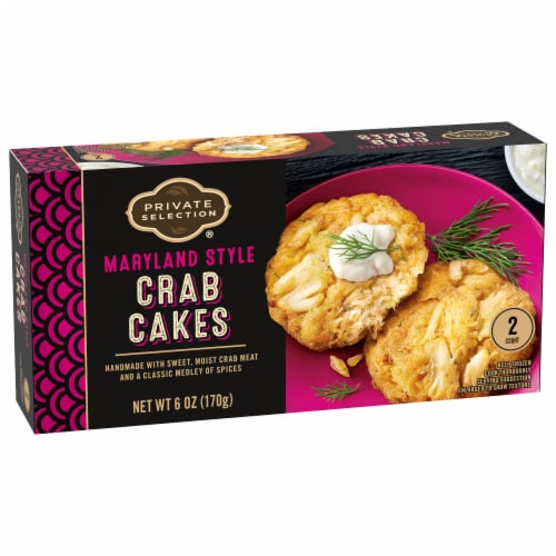 Private Selection® Maryland Style Crab Cakes Perspective: back
