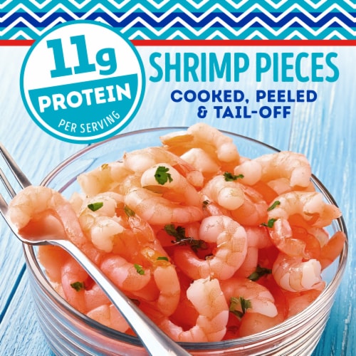 Kroger® Mercado Medium Shrimp Pieces Cooked & Peeled Tail Off Perspective: back