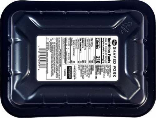 Kroger® Shaved Pork with Greek Gyro Seasoning Perspective: back