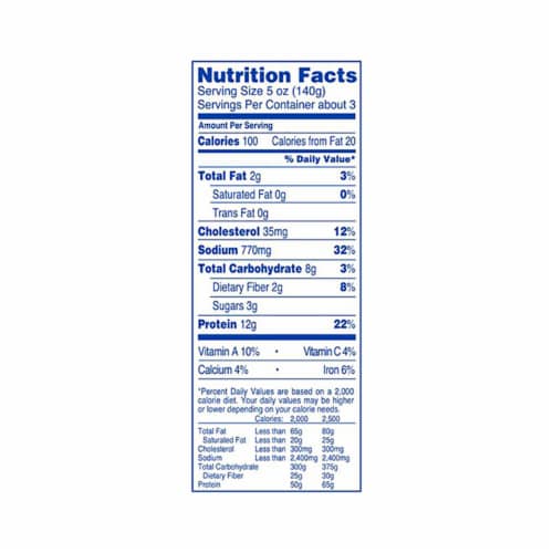 Kroger® Chicken Fajitas Perspective: back