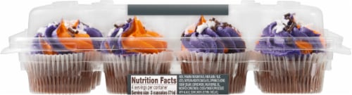 Bakery Fresh Goodness Halloween Chocolate Cupcakes Perspective: back