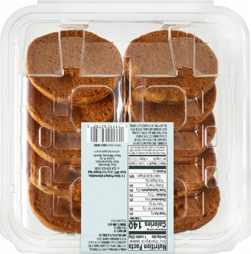 Bakery Fresh Goodness Fall Pumpkin Snickerdoodle Cookie Perspective: back