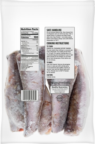 Sand Bar™ Pacific Whiting Dressed & Headless Fish Perspective: back