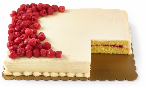 Private Selection Cream Cheese Raspberry Filled Quarter Sheet Perspective: back