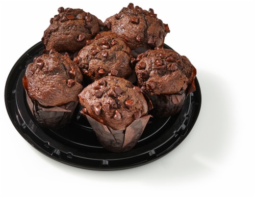Private Selection® Chocolate Muffins Perspective: back