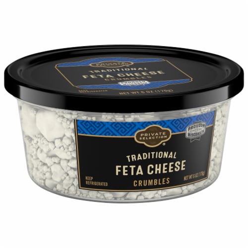 Private Selection® Traditional Feta Crumbles Perspective: back